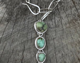 Turquoise Necklace 21” chain