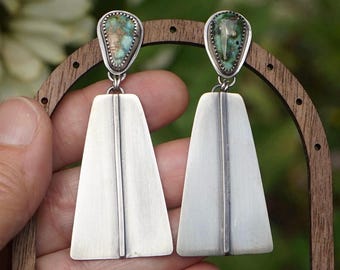 Sonoran Gold Turquoise Earrings