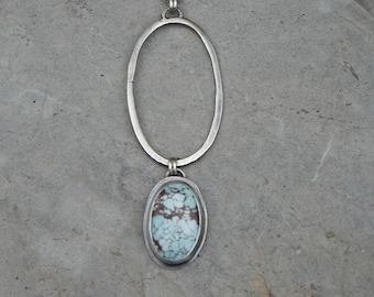 Turquoise Necklace 16” Chain