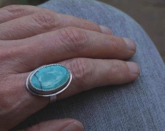 Turquoise Ring. 7-3/4