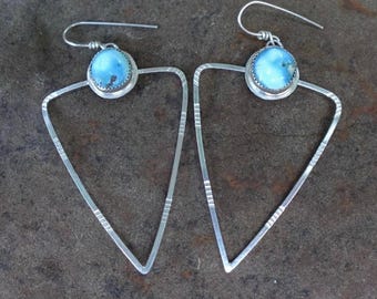 Golden Hill Turquoise Earrings
