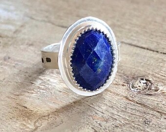 Lapis Ring, size 6