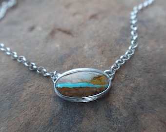 Turquoise Necklace 16”