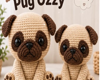 Amigurumi Pug Ozzy due