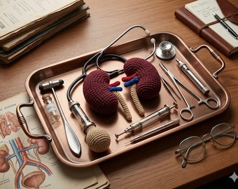 Schema Amigurumi con rene all'uncinetto (Tutorial PDF)