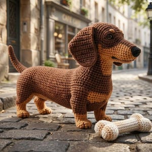 Amigurumi Dachshund Dog