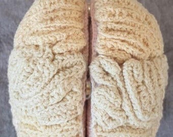 Modello Amigurumi con cervello all'uncinetto (PDF)
