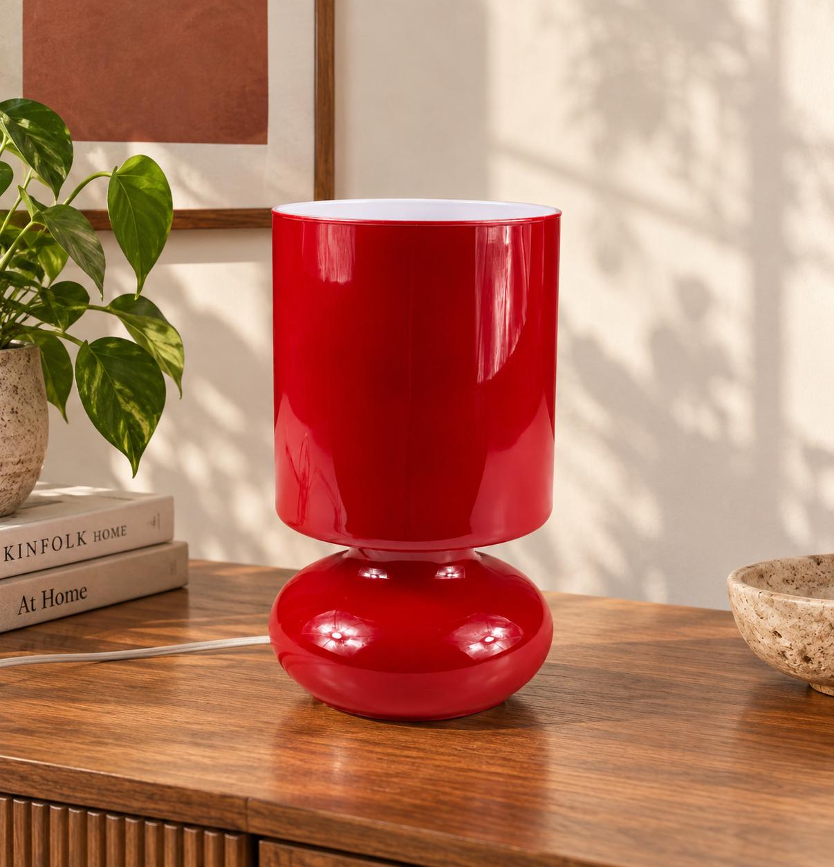 Ikea Lykta Lamp Red