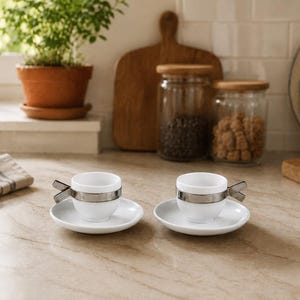 Alessi espresso cups