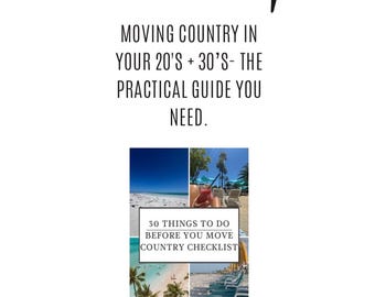 Moving Country Guide Ebook (Digital Download)