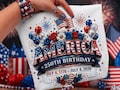 USA 250 Years PNG, 4th of July 2026 Digital Download, America 1776-2026 Patriotic T-Shirt Design, America Floral Birthday Sublimation Design product logo