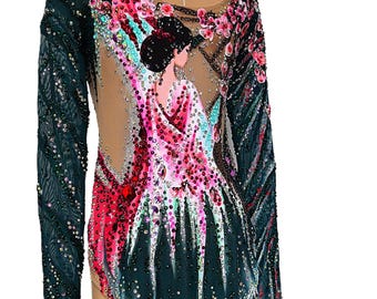 Maßgeschneidertes Trikot für rhythmische Gymnastik