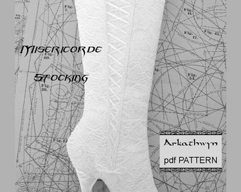 High Heel Stiletto Christmas Stocking PDF Pattern...Misericorde