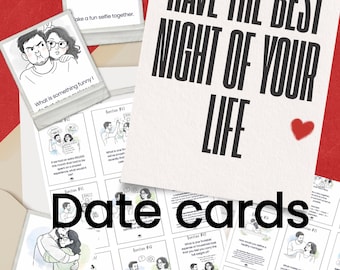 Tarjetas para citas románticas / Tarjetas de conversación para parejas / Juego cristiano para citas románticas / Herramientas para la relación / Regalo de aniversario o boda