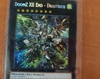 Doomz XII End - Drastrius Yu-Gi-Oh! Card | DOOD-EN045 | Ultra Rare | 1st Edition | Yugioh Collectible Trading Card