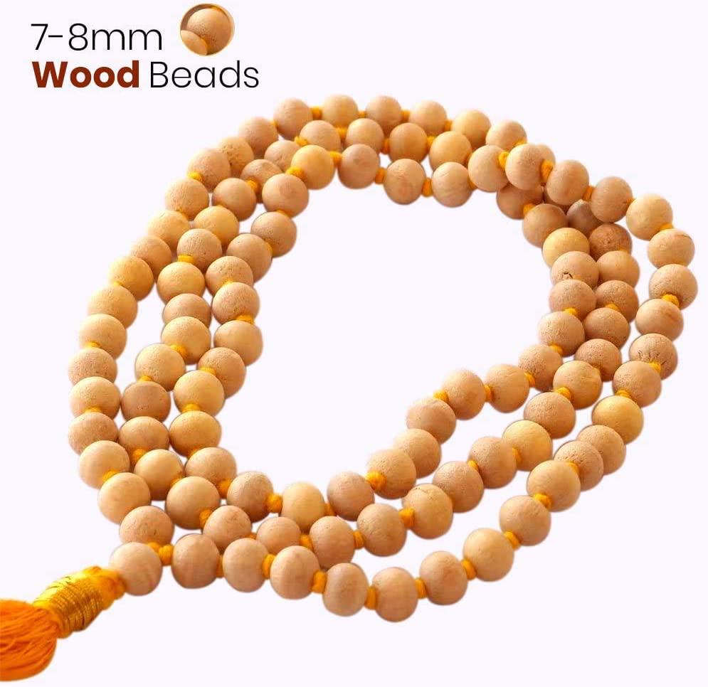 Mala Beads - Superior Grade Tulsi Wood