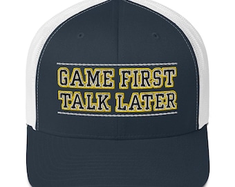 Gorra bordada estilo papá, gorra gamer, gorra de béisbol urbana moderna, regalo único para aficionados al deporte, gorra trucker unisex atrevida, para amantes de los videojuegos.