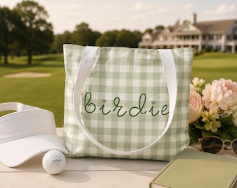 Borsa da golf Birdie, regalo per golfiste, borsa da country club, borsa da golf preppy, regalo per amanti del golf, borsa da golf per golfisti, accessorio da golf