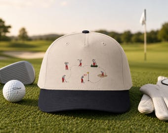 Cappello da golf, regalo per golfisti, cappello per amanti del golf, berretto da campo da golf, cappello da golf divertente, regalo per papà golfista, cappello da country club, cappello per la vita da golfista