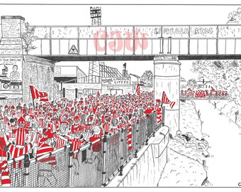 Last Chance to Run - A4 Kunstdruck