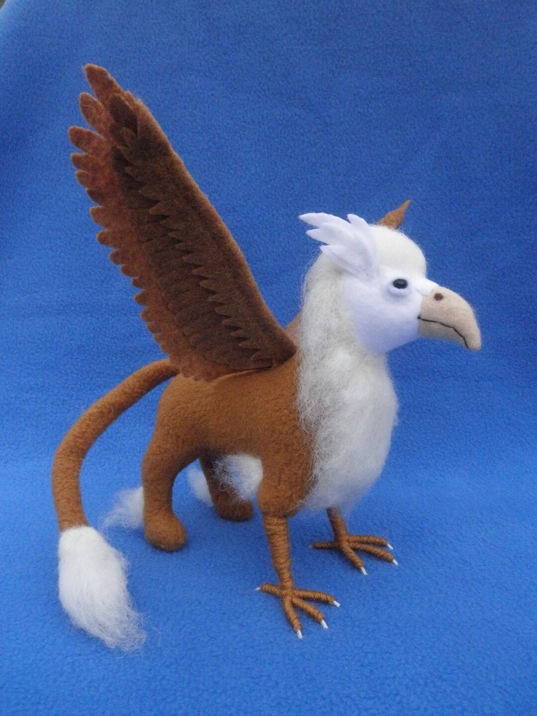 Griffin Made to Order, Soft Sculpture Griffin, Needle Felted Griffin, Etsy