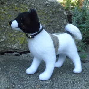 3D Custom Dog Portrait, soft sculpture pet portrait