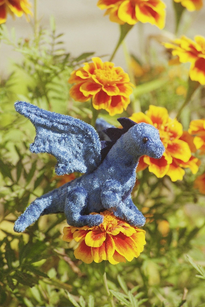 Fairy Dragons miniature Soft Sculpture Dragons Custom Made Etsy