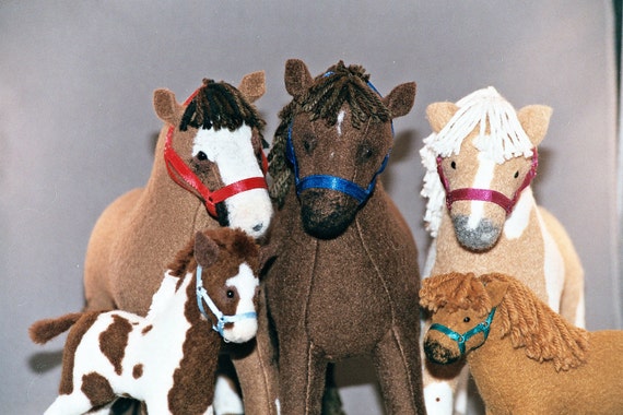3D Horse Portrait – Soft Sculpture Miniature Keepsake