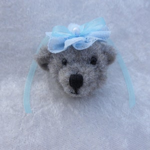 Teddy bear brooch/pin, wearable miniature teddy bear, holiday bear gift
