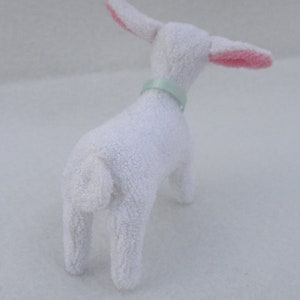 Lambert miniature soft sculpture lamb with armature, spring lamb image 4