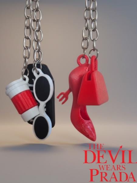 Prada Keychain - Etsy