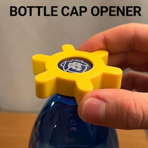 Bottle Cap Opener Tool – 3D Printed Easy Grip Soda Opener, Twist Assist for Water Bottles, Kitchen Helper Gadget
