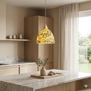 Post-Modern Seashell Glass Pendelleuchte - künstlerische Schlafzimmer-Deckenleuchte