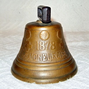 1878 Brass Bell - Etsy