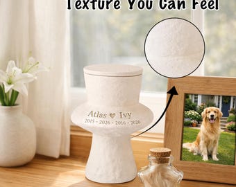 Golden Retriever Dog Urn,Personalized Dog urn,Dog memorial urn,Pet loss gift