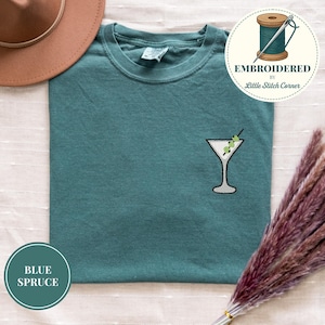 Olive Embroidered Shirt - Etsy