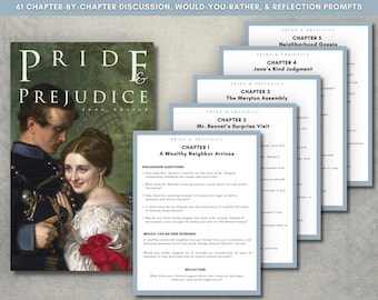Pride and Prejudice Discussion Guide, Jane Austen Book Club Questions (PDF)