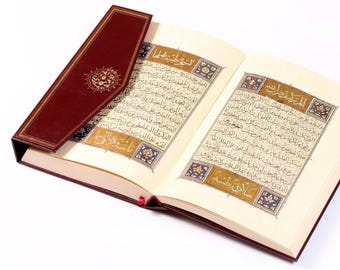 Authentic Rumi Mathnawi Facsimile 13th Century - 1265 Original Copy Suleymaniye Library - Rare Book - Leather Bound - Hardcover - New