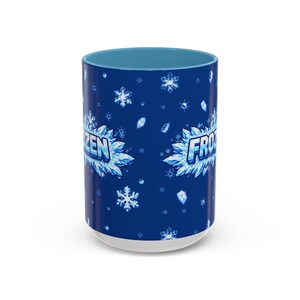 Taza Retro Gamer Frozen Status / Taza de café con efecto de hielo pixelado / Taza para juegos de rol / Idea de regalo para gamers imagen 7