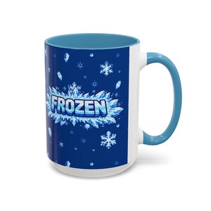 Taza Retro Gamer Frozen Status / Taza de café con efecto de hielo pixelado / Taza para juegos de rol / Idea de regalo para gamers imagen 8