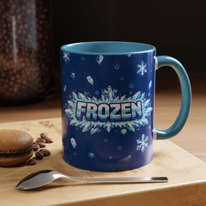 Taza Retro Gamer Frozen Status / Taza de café con efecto de hielo pixelado / Taza para juegos de rol / Idea de regalo para gamers imagen 5