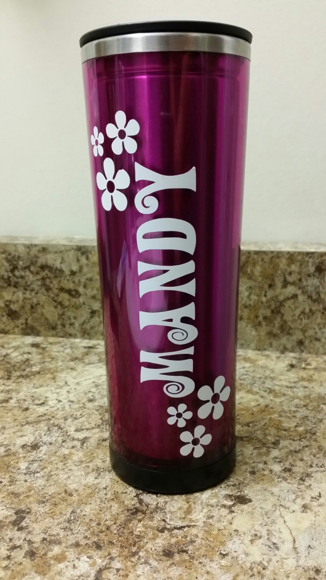 Personalized Custom Name for Water Bottle or Travel Mug With Etsy