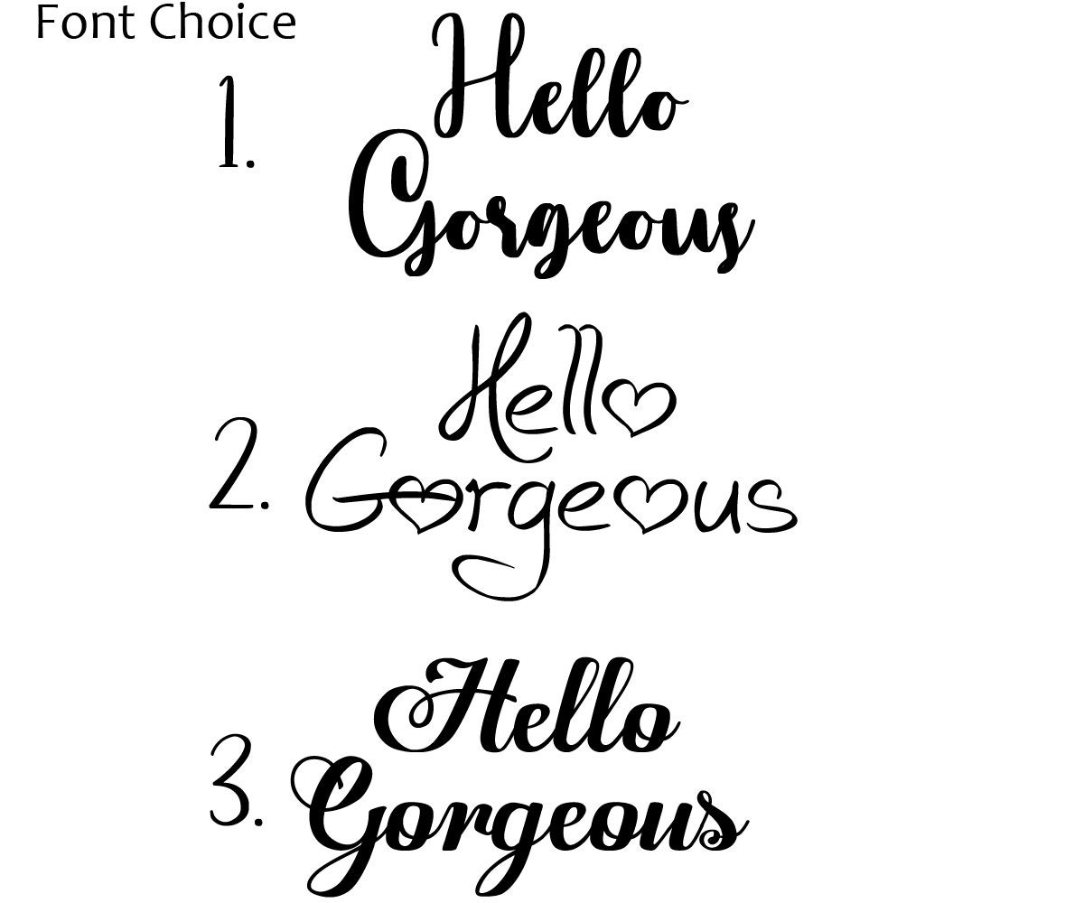 Hello Wall Decal Removable Vinyl Decals Home Etsy