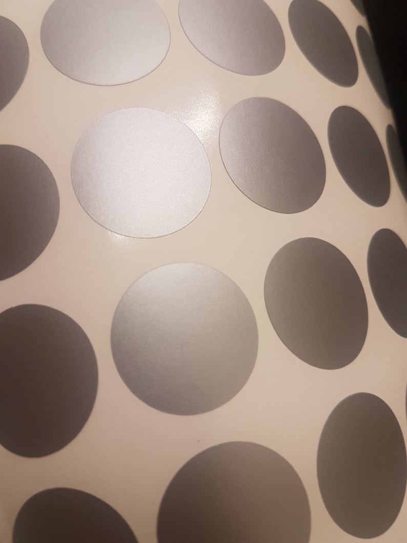 Metallic Gold Wall Decals Polka Dot Wall Sticker Decor Etsy