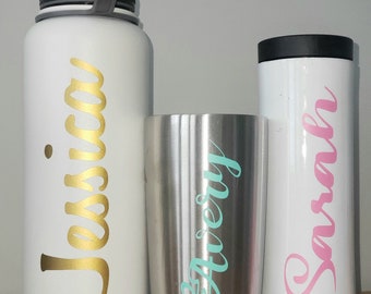 Personalized Decals| Sticker | Starbucks Cup Decals | Mirror Decals | Decals | DIY | Cup Decal | Custom DIY | Custom Decals