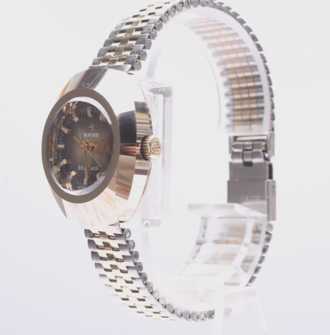 Vintage RADO BALBOA V Brown Dial 26mm Women's Automatic Watch