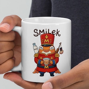 Nussknacker Goldfisch Kawaii Becher, Milchknacker Japanischer Charakter Kaffeetasse für Geschenk