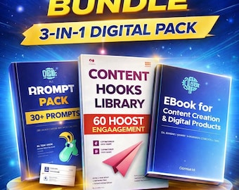 Bundel AI-contentmakers | Aanwijzingen, haken en e-boek pdf