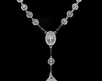 Immaculate Conception Chaplet Made Entirely of Miraculous Medals