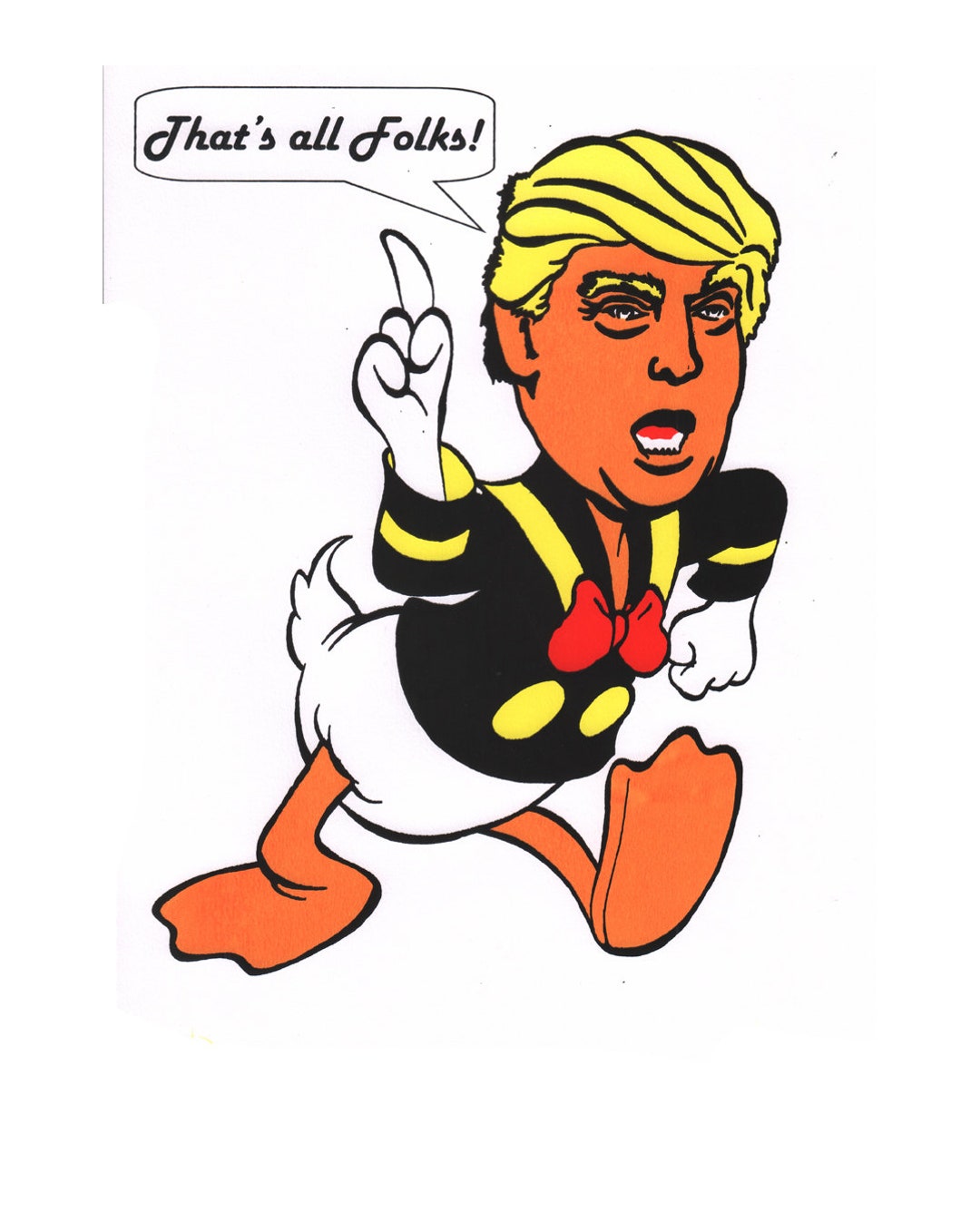 The Donald, a Limited Edition Silkscreen Print - Etsy